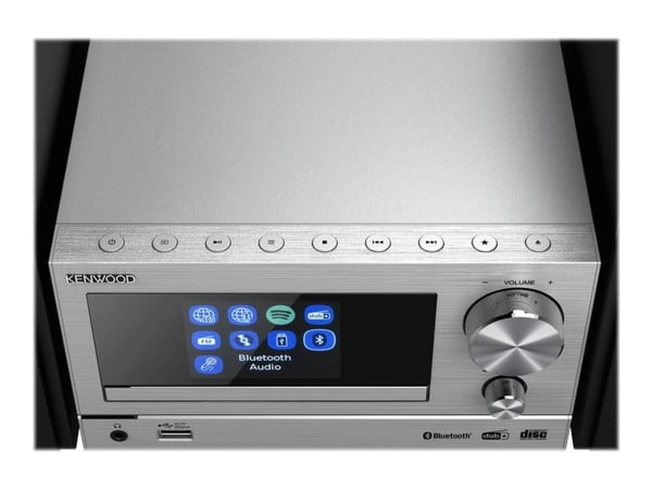 Kenwood M-7000S-S - Mikrosystem - sølv
