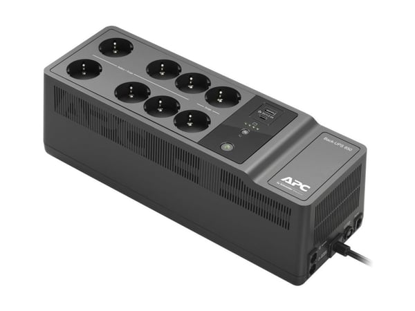 APC Back-UPS BE850G2-GR - UPS - AC 230 V - 520 watt - 850 VA - utgangskontakter: 8 - svart