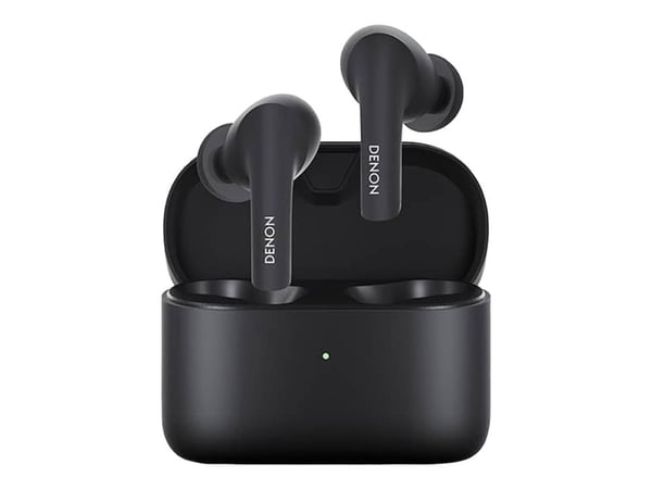 Denon AH-C630W - True wireless-hodetelefoner med mikrofon - i øret - Bluetooth - svart