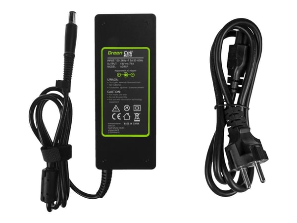 Green Cell PRO - Strømadapter - AC - 90 watt - svart - for HP ProBook 4510s, 4510s/CT, 4515s, 4515s/CT, 4710s, 4710s/CT