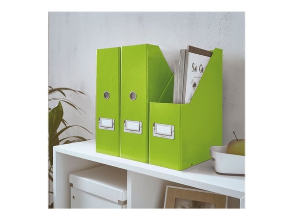 Leitz Click & Store WOW - Bladfil - bokryggbredde: 103 mm - for 253 x 330 mm - grønn