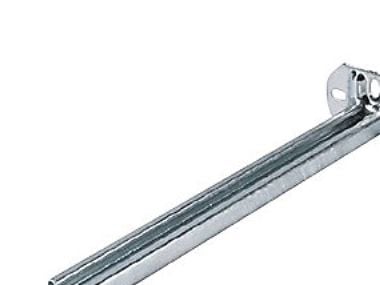 WIBE GROUP Katon heiluri 2F, korkeus 80 mm, leveys 135 mm, pituus 730 mm, kuumasinkitty