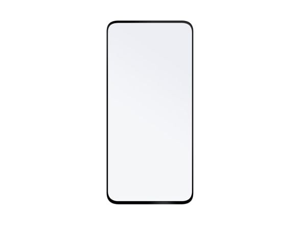 FIXED - Skjermbeskyttelse for mobiltelefon - full deksel - 2.5D - glass - rammefarge svart - for Samsung Galaxy A55