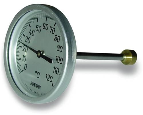 Skivetermometer ø100mm Skivetermometer ø100mm