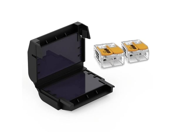 CellPack 410358 EASY-PROTECT/522 Geelirasia liitinlohkolle joustava: 0,5-6 mm² jäykkä: 0,5-6 mm² 1 kpl Musta