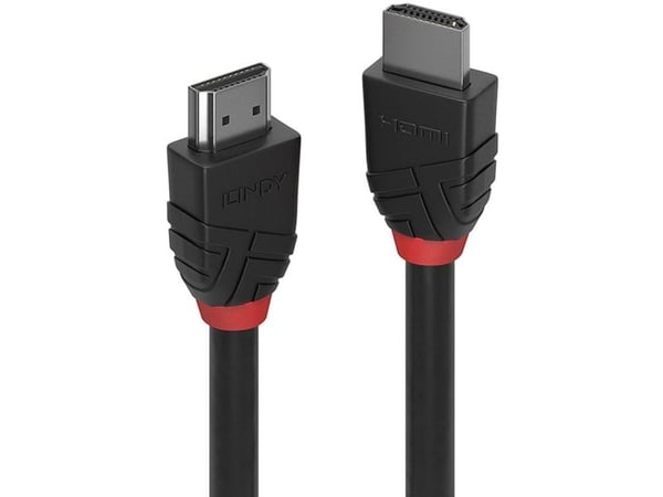 Lindy 36474, 5 m, HDMI-tyyppi A (vakio), HDMI-tyyppi A (vakio), 4096 x 2160 pikseliä, 18 Gbit/s, Musta