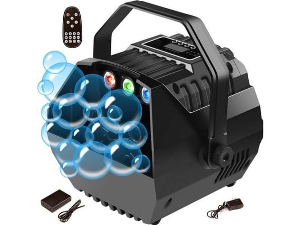 LIGHT4ME BM2 LED bubbelmaskin med belysning pilot