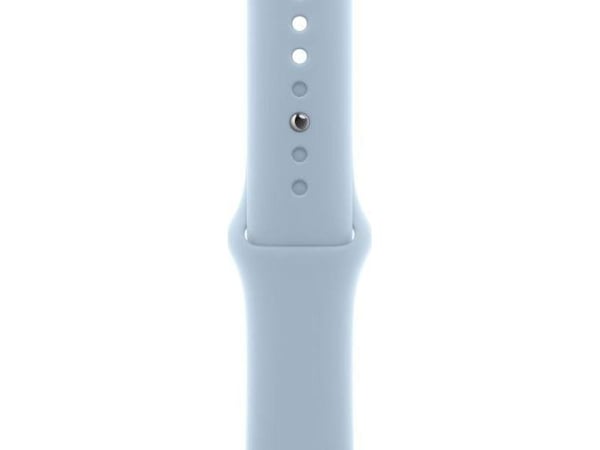 Apple - Bånd for smart armbåndsur - 45 mm - M/L (passer håndledd på 160 - 210 mm) - lys blå
