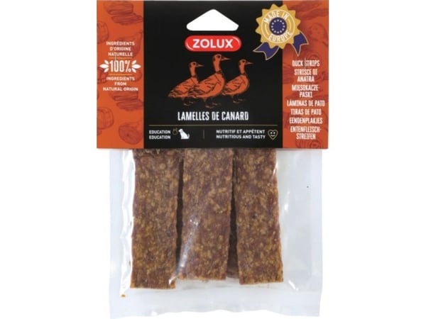 ZOLUX Duck Strips - koiran makupala - 100g