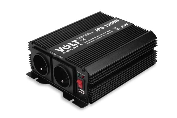 Volt 800/1200W 24/230V vaihtosuuntaaja Volt 800/1200W 24/230V vaihtosuuntaaja