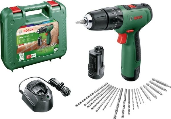 Bosch AKKUSLAGBOREMASKINE 1200 12V 2X1,5AH