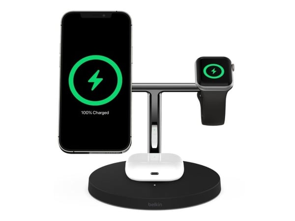 Belkin BoostCharge Pro - Trådlöst laddställ