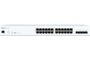 Sophos CS110-24FP - Switch - Styrt - 24 x 10/100/1000 (PoE+) + 4 x 1 Gigabit / 10 Gigabit SFP+ - rackmonterbar - PoE+ (410 W)