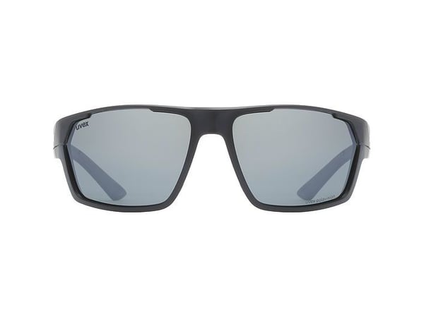 Uvex sportstyle 233 P, Multisport, Unisex, Full rim, Sort, Sort, Sølv