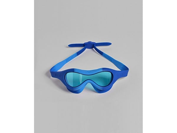 Arena Spider Kids Mask, Unisex, En Størrelse, Blå, Silikon, Lyseblå, Polykarbonat
