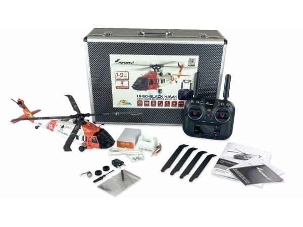Amewi UH60 Black Hawk, Helikopter, 1:47, 14 år, 1350 mAh, 435 g