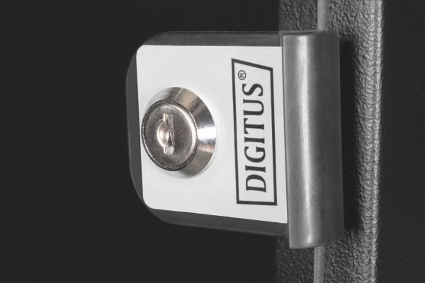 Digitus SOHO PRO Series - Rack skap - veggmonterbar - RAL 7035, lysegrå - 9U - 19"