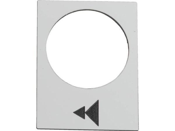 Schneider Electric ZB2BY4903, Vit, 30 mm, 40 mm, 1 styck, Tjeckien