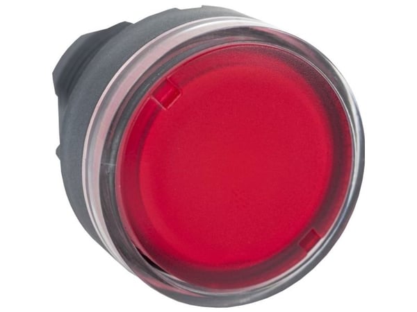 Schneider Electric ZB5AW34, Knapp, Grå, Röd, Plast, 29 mm, 32 mm, 29 mm