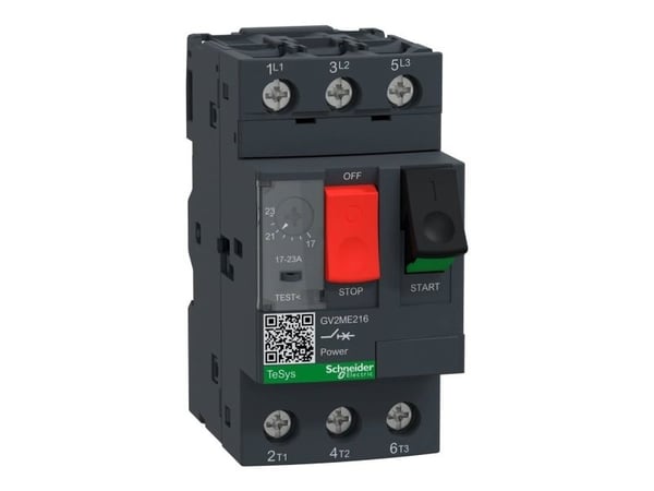 Schneider Electric GV2ME216, 23 A, -40 - 80 ° C, 45 mm, 260 g