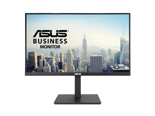 ASUS VA27UQSB - LED-skjerm - 27" - 3840 x 2160 4K @ 60 Hz - IPS - 350 cd/m² - 1000:1 - DisplayHDR 10 - 5 ms - 2xHDMI, DisplayPort - høyttalere - svart