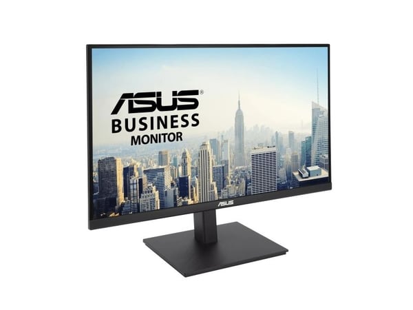 ASUS VA27UQSB - LED-skjerm - 27" - 3840 x 2160 4K @ 60 Hz - IPS - 350 cd/m² - 1000:1 - DisplayHDR 10 - 5 ms - 2xHDMI, DisplayPort - høyttalere - svart