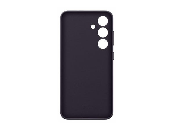 Samsung GP-FPS921HCA - Baksidedeksel for mobiltelefon - veganlær - mørk fiolett - for Galaxy S24