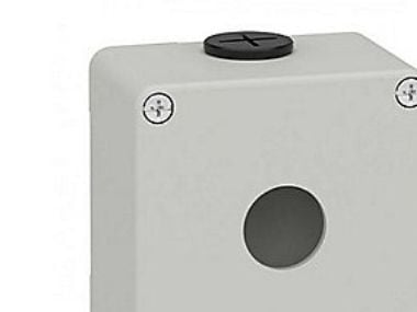 Schneider Electric Harmony XAP tom styrkassett grå 1 hål XAPD1201