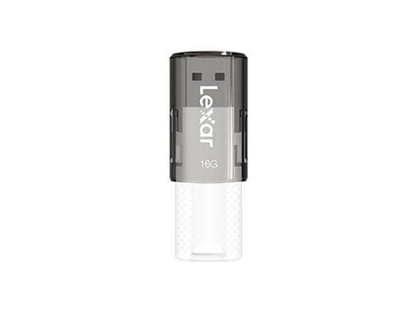 Lexar JumpDrive® S60, 16 GB, USB A-tyyppi, 2.0, Liuku, 8 g, Musta