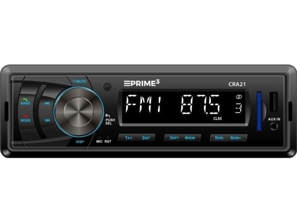 Prime3 Radio CRA21 BT FM pääyksikkö