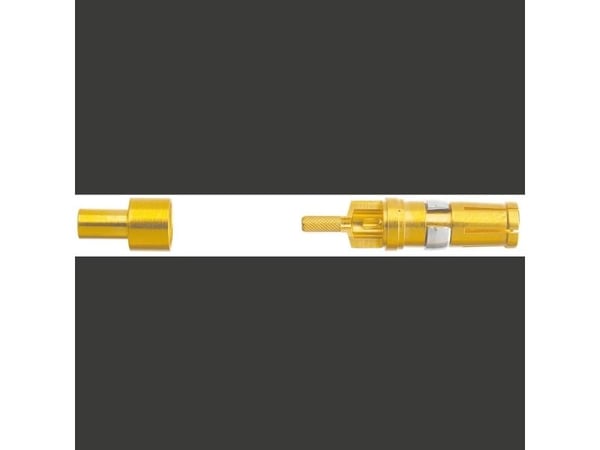 HARTING 09691825140 09 69 182 5140 koaksialkontakt kobberlegering 2 A 1 stk