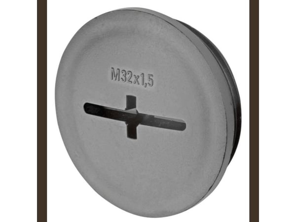 Industrikontakt Amphenol C146 19000005172 HARTING Innhold: 1 stk Blanking plug