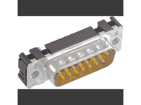 Harting 09 65 261 7711, Sort, Sølv, Stål, Kobberlegering, 1000 V, 6,5 A, 10 O