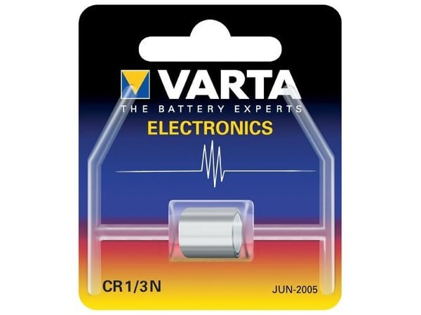 Varta Electronics CR1/3N - Batteri CR1/3N - Li - 170 mAh
