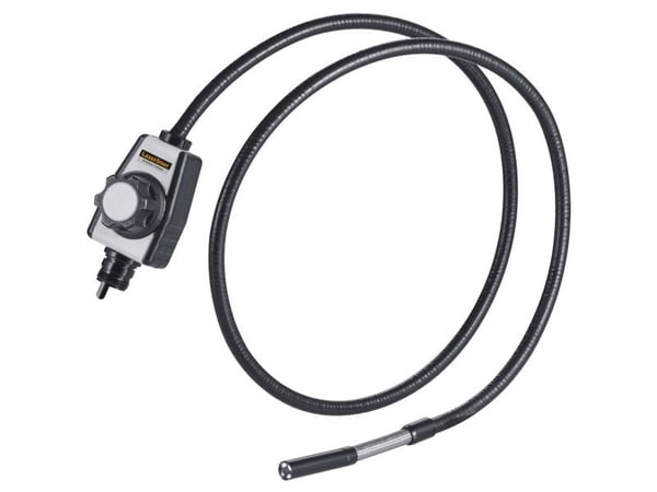 Laserliner ArcView Camera, 640 x 480 piksler, 67°, 9 mm, Flexible-Obedient-sonde, Sort, Hvit, 100 cm