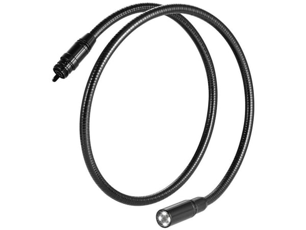 Laserliner MaxView, 640 x 480 piksler, 57°, 1,7 cm, Flexible-Obedient-sonde, Sort, 150 cm