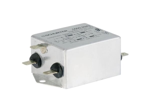 Schurter 5500.2044 5500.2044 Strömfilter 6.00 A 0.80 mH (L x B x H) 77.00 x 46.00 x 31.00 mm 1 st