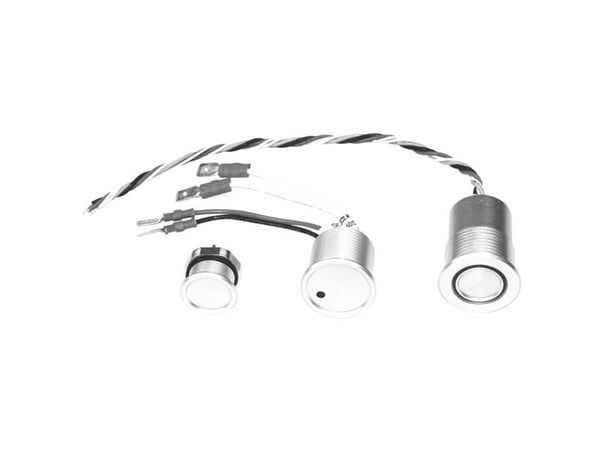 Schurter 1241.2411.3 1241.2411.3 Painikekytkin 42 V/AC 0,1 A Punainen IP69K 1 kpl 1 kpl