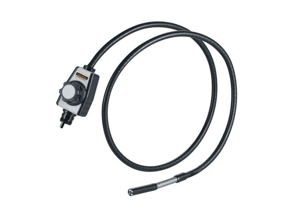 Laserliner ArcView Camera, 640 x 480 piksler, 67°, 9 mm, Flexible-Obedient-sonde, Sort, Hvit, 100 cm