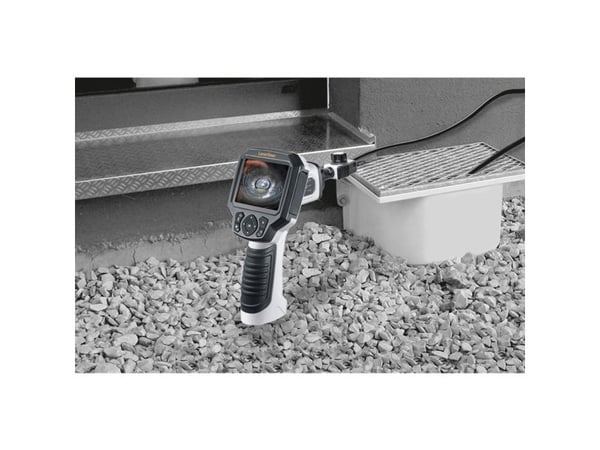 Laserliner ArcView Camera, 640 x 480 piksler, 67°, 9 mm, Flexible-Obedient-sonde, Sort, Hvit, 100 cm