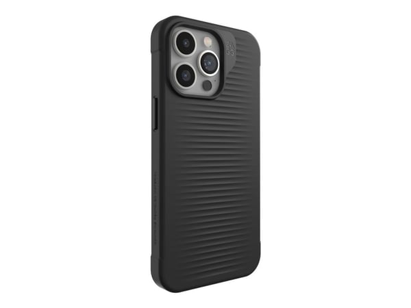 ZAGG Luxe - Baksidedeksel for mobiltelefon - MagSafe-samsvar - svart (snap) - for Apple iPhone 15 Pro Max