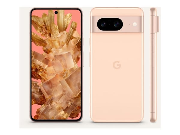 Google Pixel 8 - 5G smarttelefon - dobbelt-SIM - RAM 8 GB / Internminne 128 GB - OLED-display - 6.2" - 2400 x 1080 piksler (120 Hz) - 2x bakkamerae...