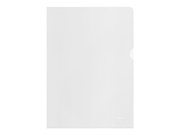 Esselte - Topp- og sidematingsarkbeskytter - for A4 (210 x 297 mm) - kapasitet: 20 ark - fargeløs