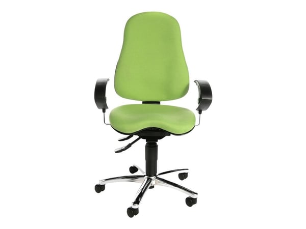 TOPSTAR SITNESS 10 - Stol - oppgave - armlener - roterende - polypropylen - grønn
