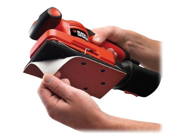 BLACK+DECKER KA320EKA - Eksentersliper - 240 W - 1/3 blad