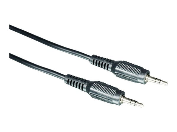 Philips Stereokopiointikaapeli SWA2529W/10, 3.5mm, Uros, Uros, 1,5 m, musta