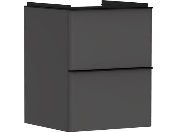 hansGrohe Xelu Q vaskeskab 480/475 2sk, mat diamantgrå