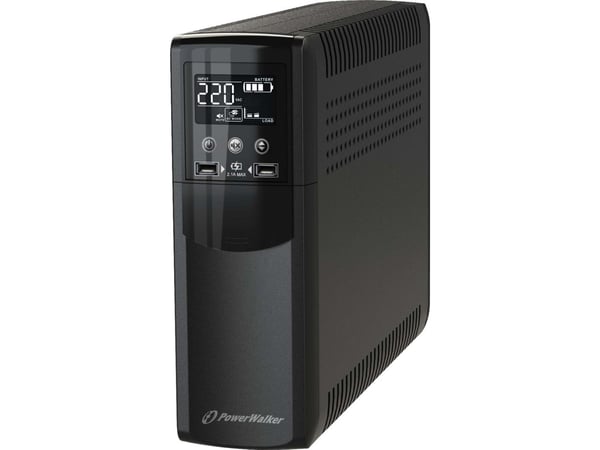 PowerWalker VI 800 CSW FR, interaktiivinen tuloliitin, 0,8 kVA, 480 W, sini, 170 V, 280 V