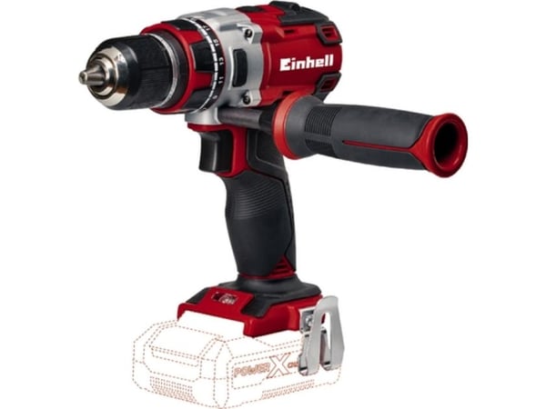Einhell TE-CD 18 Li, Boremaskin med pistolgrep, Nøkkelløs, 1,3 cm, 500 RPM, 1800 RPM, 60 Nm - SOLO