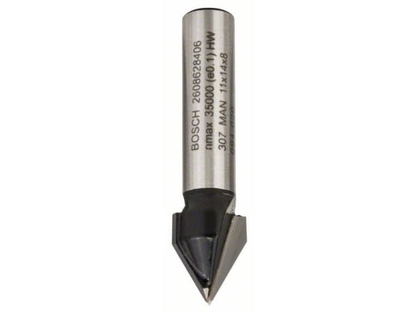 Bosch 2608628406, V-sporkutter, 8 mm, 1,1 cm, 1,4 cm